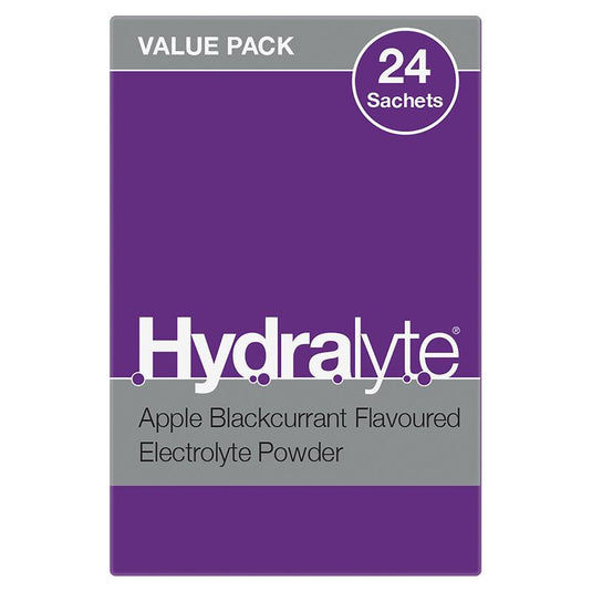 Hydralyte Apple Blackcurrant Sachets 4.9g x 24