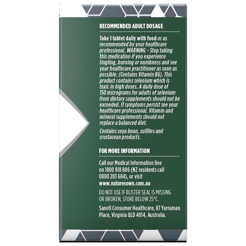 Load image into Gallery viewer, Nature's Own Bodyfuel 50+ Multivitamin 60 Tablets
