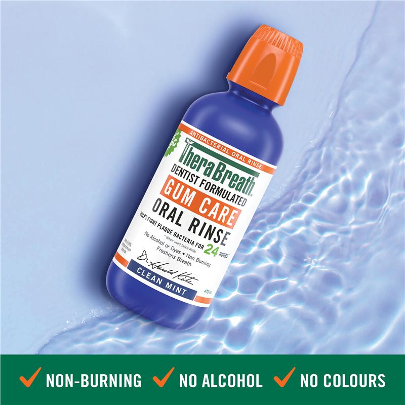 Load image into Gallery viewer, Therabreath Gum Care Oral Rinse 473ml
