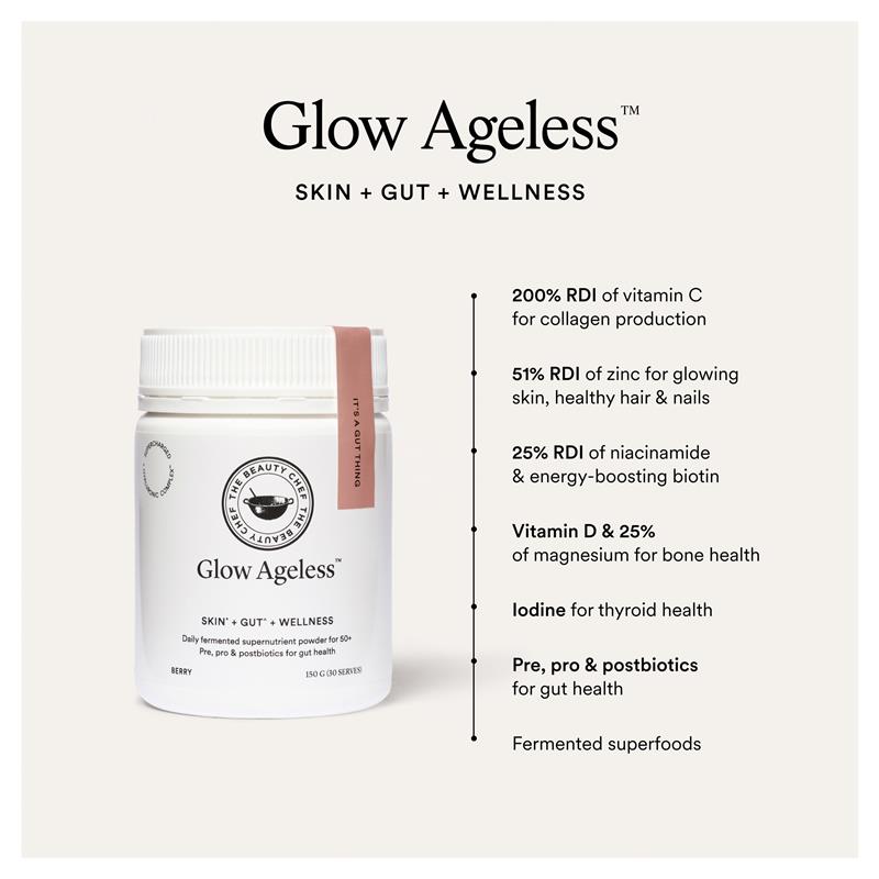 Load image into Gallery viewer, The Beauty Chef Glow Ageless Fermented Supernutrient Powder 150g
