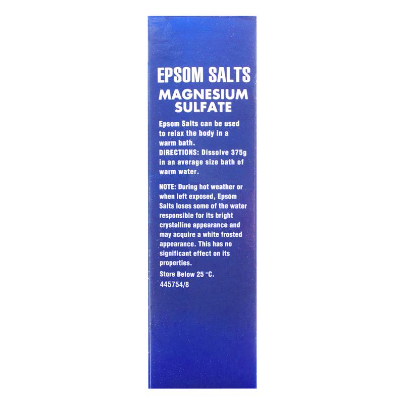 Load image into Gallery viewer, Sanofi Epsom Salts - Magnesium Sulfate Bath Crystals 375g
