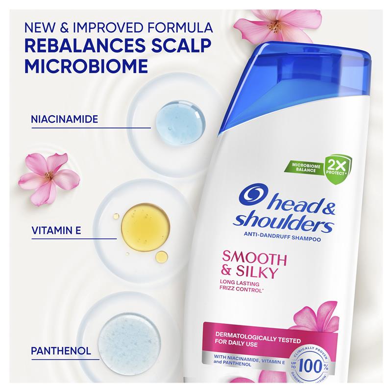 Load image into Gallery viewer, Head &amp; Shoulders Smooth &amp; Silky Anti-Dandruff Shampoo 400mL
