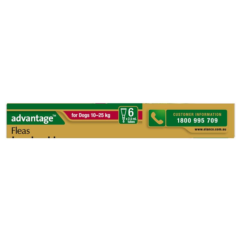 Load image into Gallery viewer, Advantage for Dogs 10 - 25 kg 6 pack
