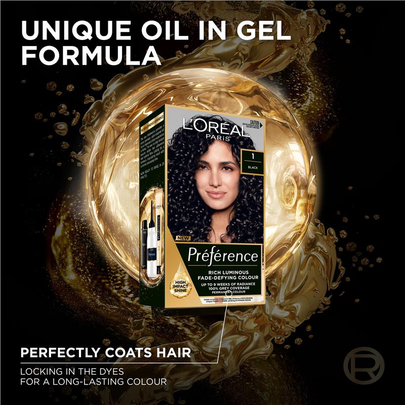 Load image into Gallery viewer, L'Oreal Paris Preference Napoli 1 Black
