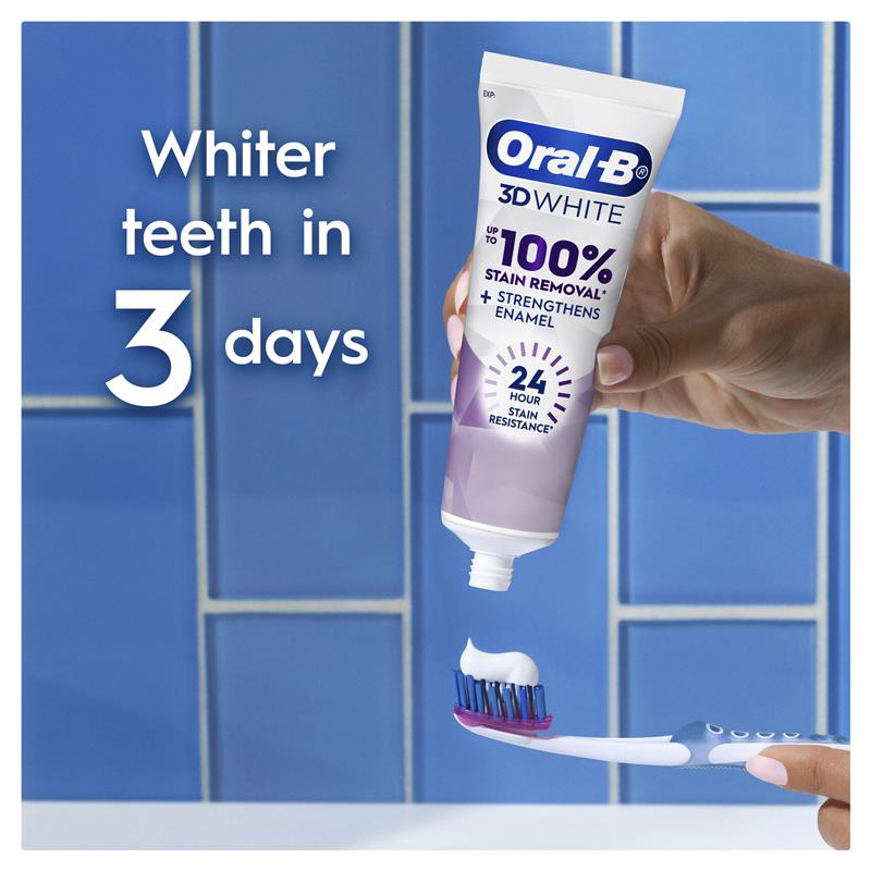 Load image into Gallery viewer, Oral B Toothpaste 3D White Enamel Strong 90g
