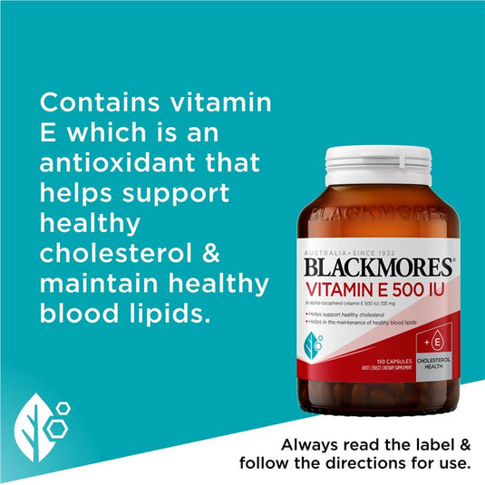 Blackmores Vitamin E 500IU 150 Capsules
