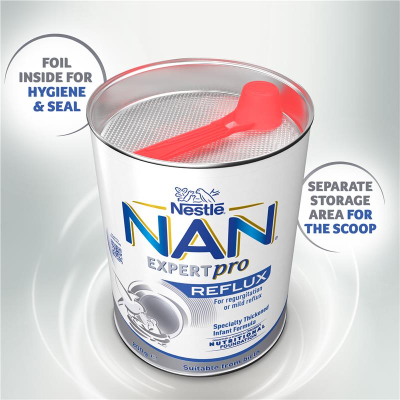 Load image into Gallery viewer, Nestle NAN Reflux Baby Infant Formula for Regurgitation, From Birth to 12 Months – 800g
