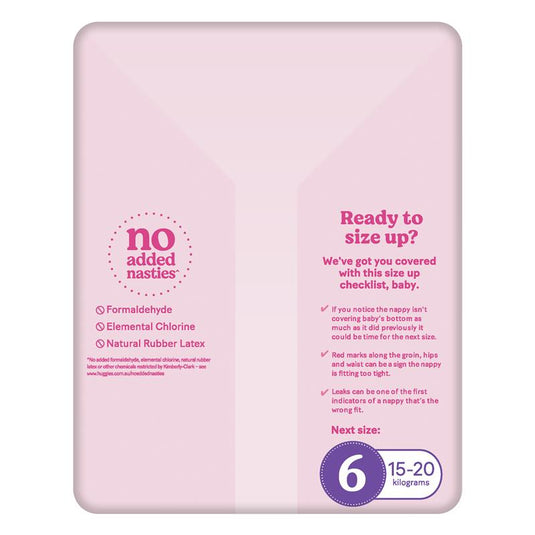 Huggies Ultra Dry Nappy Pants Size 5 12-17kg Girl 26 Pack