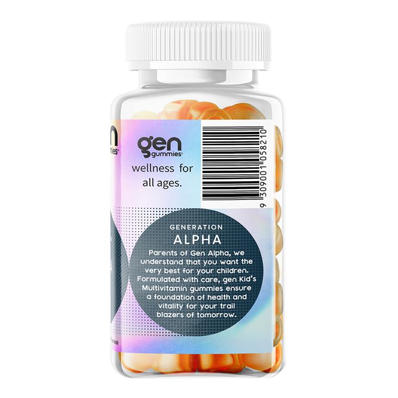 Load image into Gallery viewer, GEN Alpha Gummies Kid's Multivitamin Orange 60 Pack
