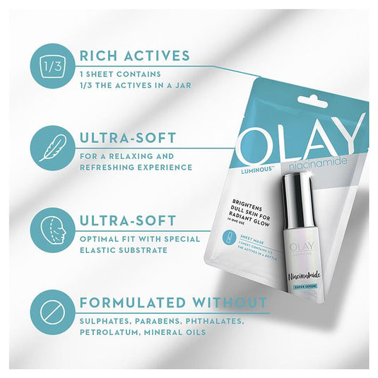 Olay Luminous Niacinamide Sheet Mask