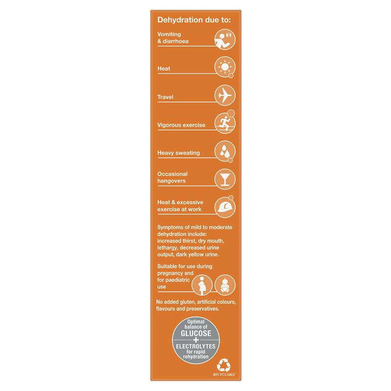 Load image into Gallery viewer, Hydralyte Electrolyte Effervescent Orange 20 Tablets
