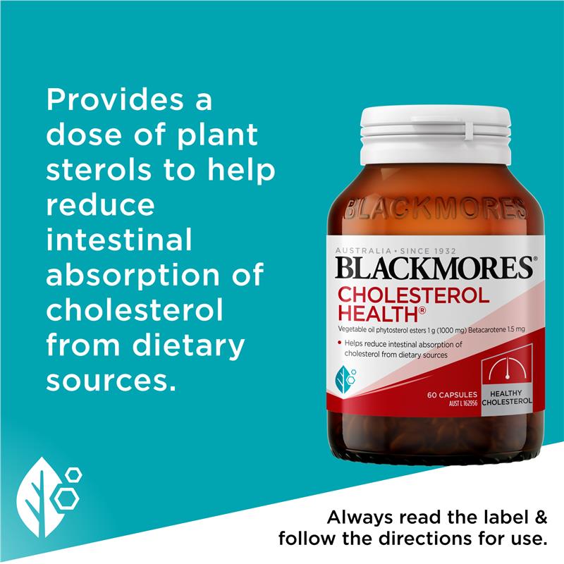 Load image into Gallery viewer, Blackmores Cholesterol Health 60 Capsules
