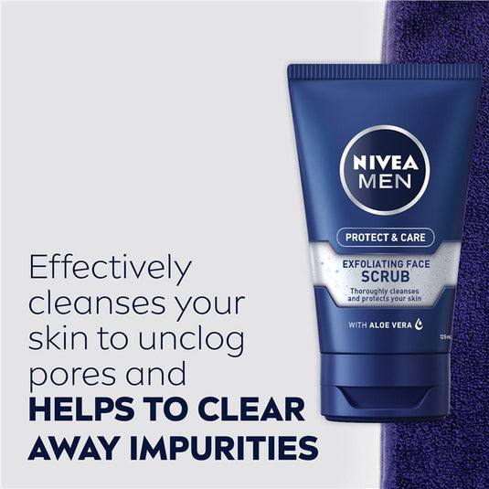 NIVEA Men Hydrocare Exfoliating Face Scrub 75ml