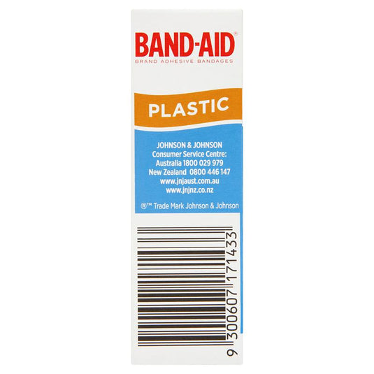 Band-Aid Plastic Strips 50 Pack