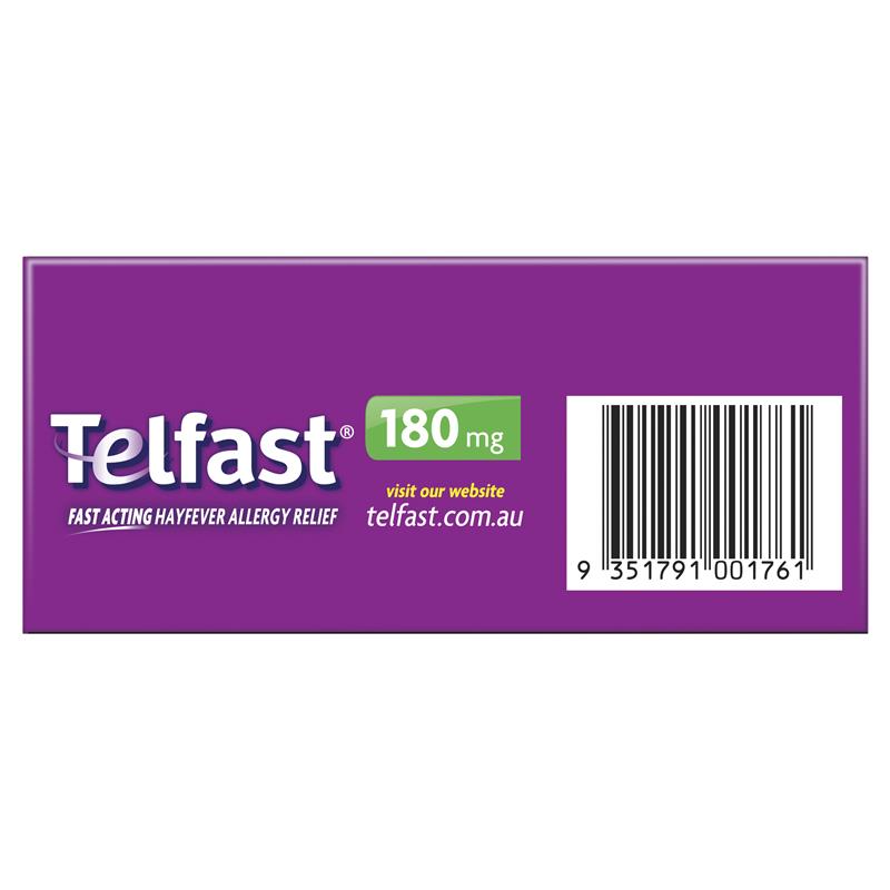 Load image into Gallery viewer, Telfast Hayfever Allergy Tablets 180mg 100 Pack Exclusive Size
