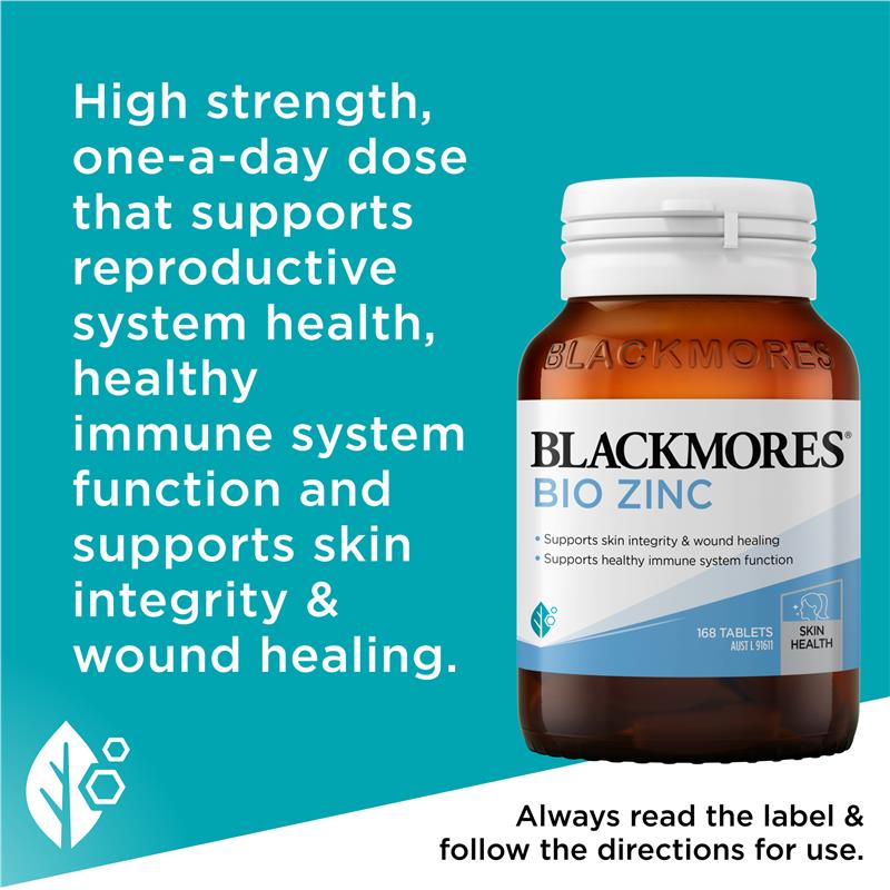 Load image into Gallery viewer, Blackmores Bio Zinc 168 Tablets
