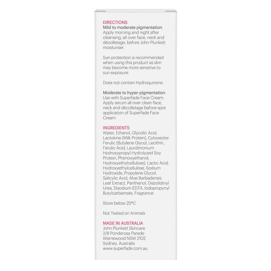 John Plunketts SuperFade Face Treatment Cream Applicator 20ml