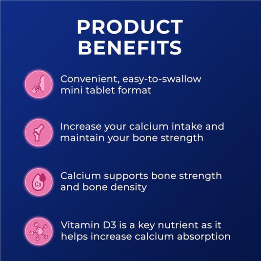 Ostelin Calcium & Vit D 250 Mini Tablets