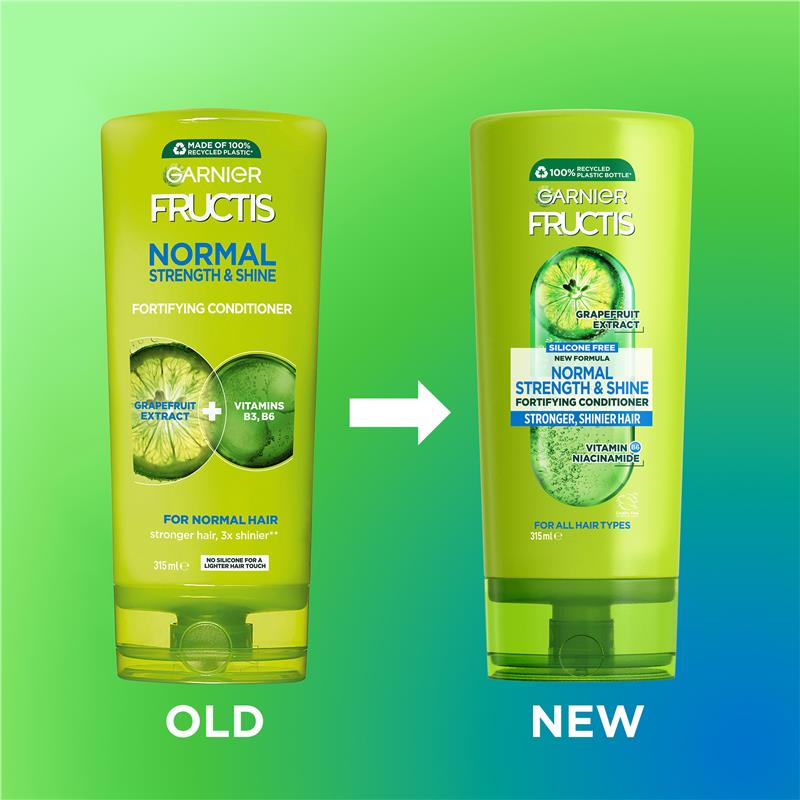 Load image into Gallery viewer, Garnier Fructis Normal Strength &amp; Shine Conditioner 315ml
