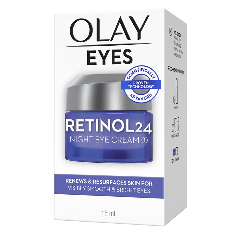 Load image into Gallery viewer, Olay Eyes Retinol 24 Night Eye Cream 15ml
