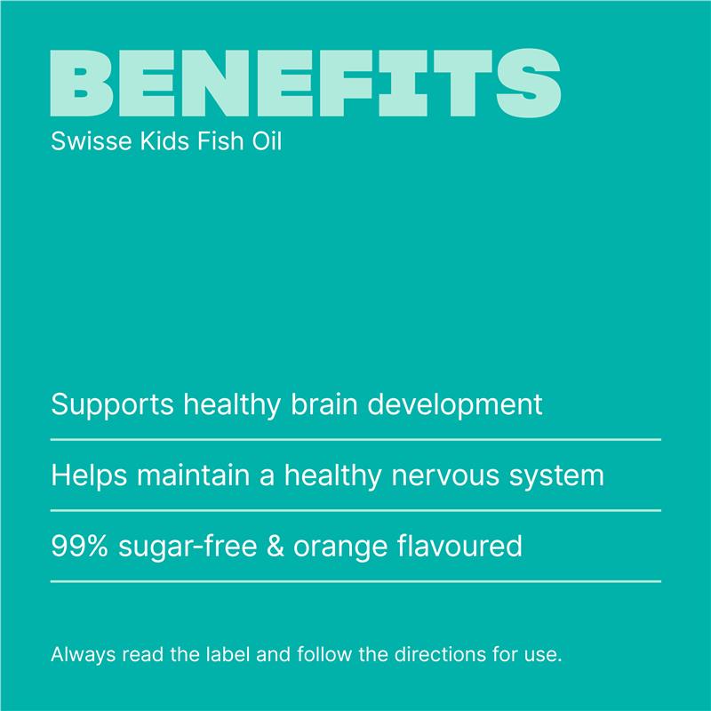 Load image into Gallery viewer, Swisse Kids Fish Oil 60 Capsules
