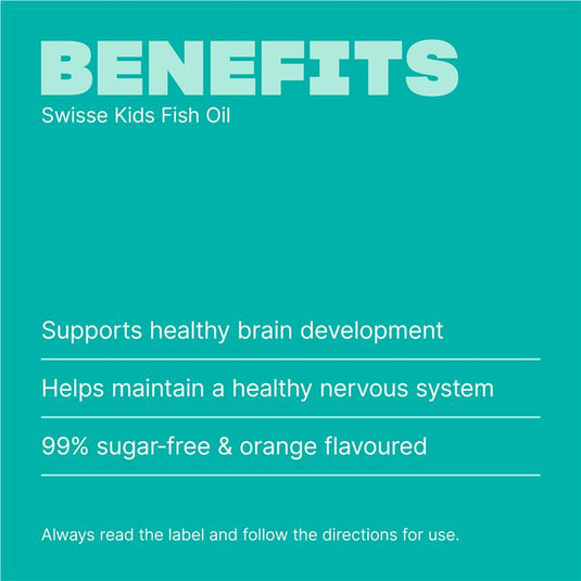 Swisse Kids Fish Oil 60 Capsules