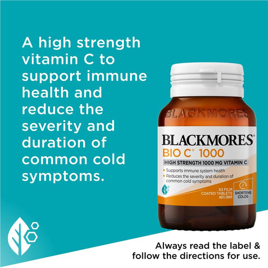 Blackmores Bio C 1000mg 62 Tablets