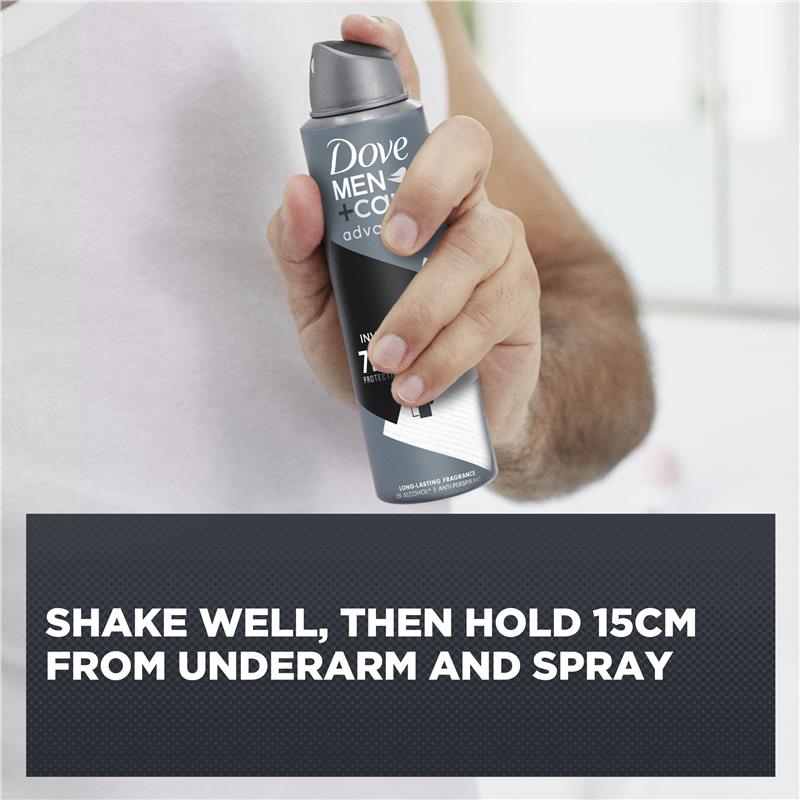 Load image into Gallery viewer, DOVE Men + Care Advanced Antiperspirant Invisible Dry 250ml
