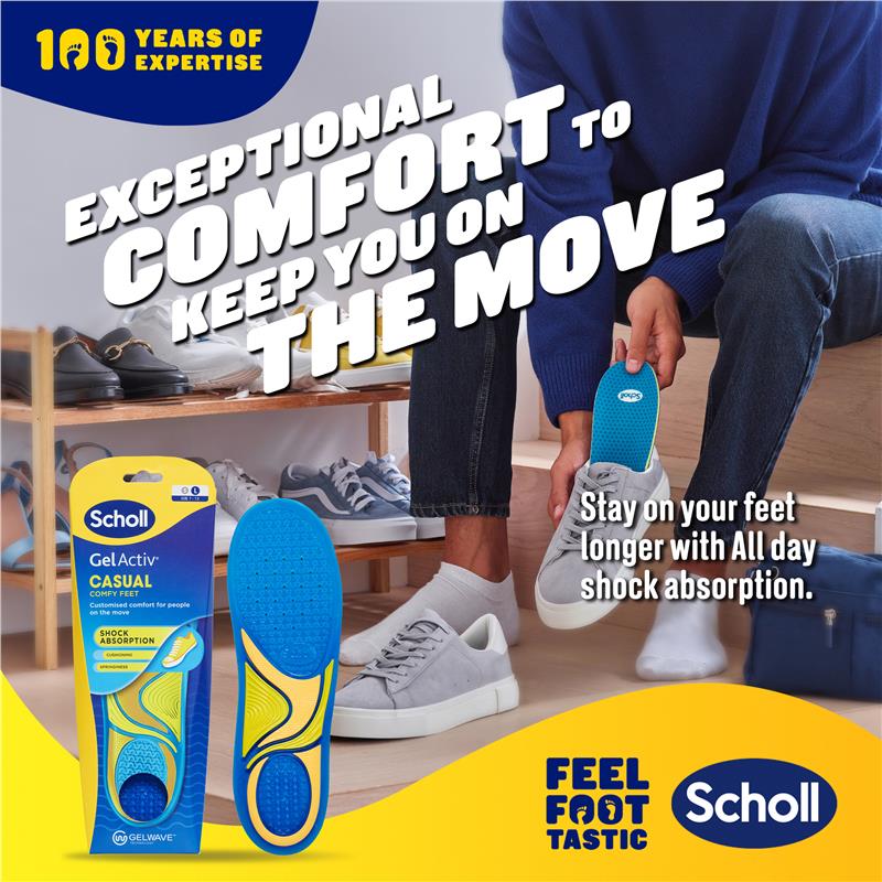 Load image into Gallery viewer, Scholl Gel Activ Insole Casual Large
