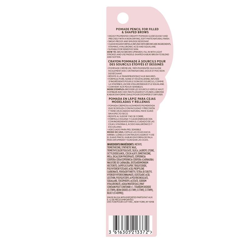 Load image into Gallery viewer, Covergirl Clean Fresh Brow Filler Pomade Pencil 600 Dark Brown 0.2g
