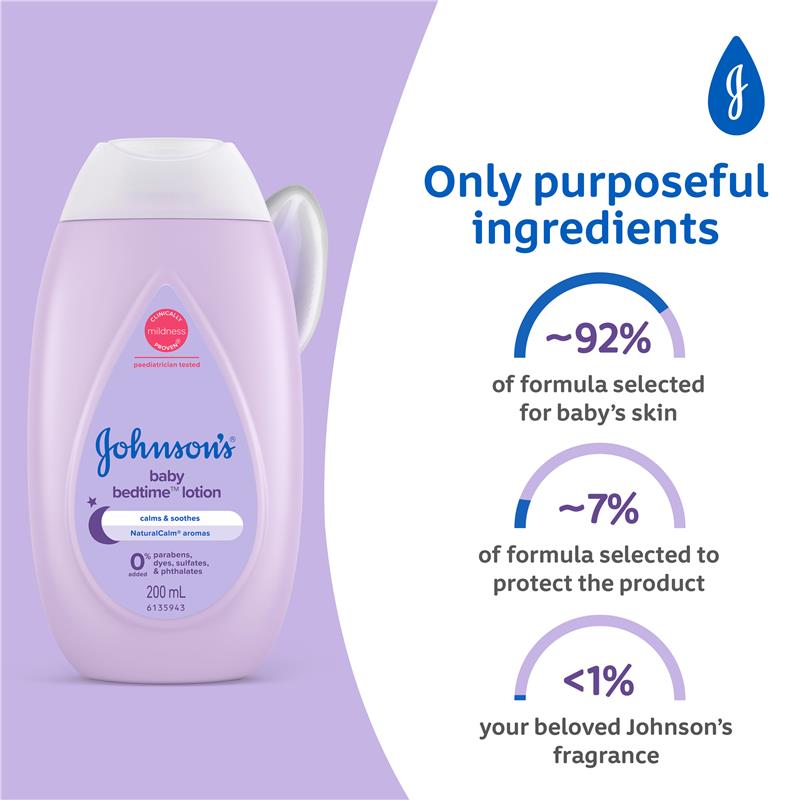 Load image into Gallery viewer, Johnson's Baby Bedtime Lotion 200mL
