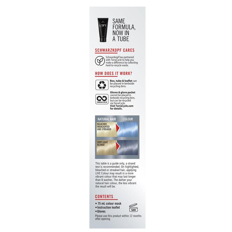Load image into Gallery viewer, Schwarzkopf Live Colour Metallic Denim Steel 75ml
