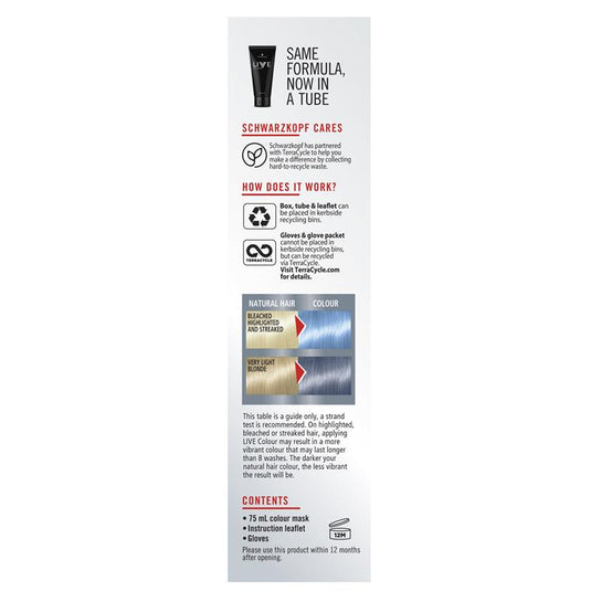 Schwarzkopf Live Colour Metallic Denim Steel 75ml