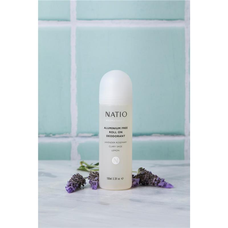 Load image into Gallery viewer, Natio Aromatherapy Aluminium Free Roll-On Deodorant 100ml
