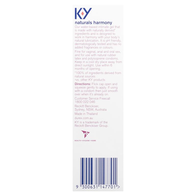 Load image into Gallery viewer, Durex KY Naturals Harmony Intimate Gel 100ml
