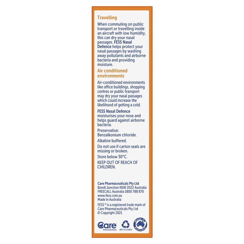 Load image into Gallery viewer, Fess Nasal Defence Spray with Tea Tree Oil &amp; Vitamin E 30ml
