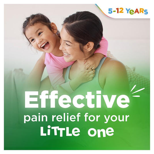 Panadol Children 5-12 Years Suspension Fever & Pain Relief Strawberry Flavour 200ml