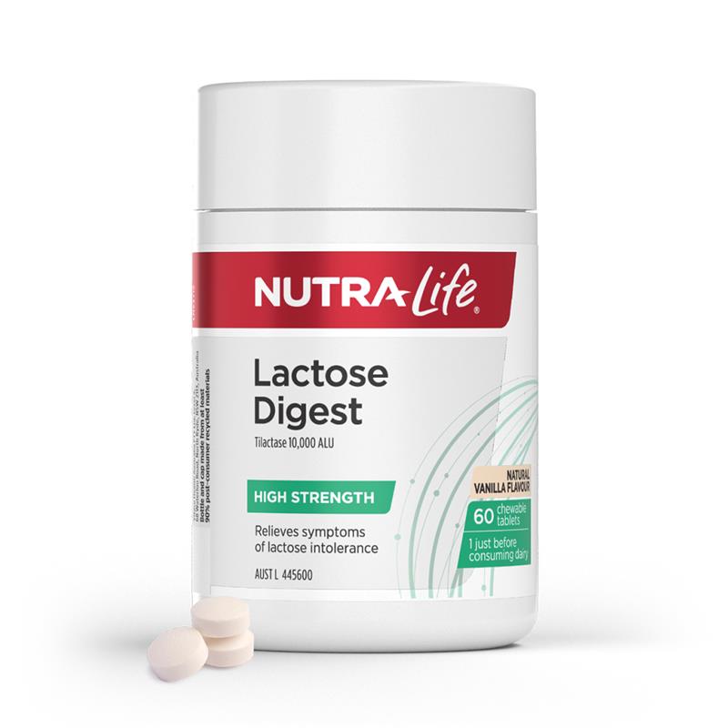 Load image into Gallery viewer, Nutra-Life Lactose Digest 60 Chewable Tablets
