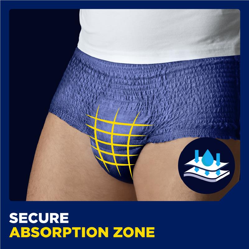 Load image into Gallery viewer, TENA Pant Men Active Fit Plus Medium 9 Pack
