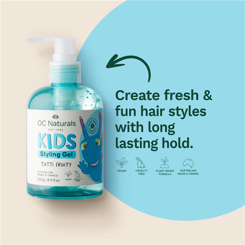Load image into Gallery viewer, Organic Care Kids Tutti Fruity Styling Gel 250ml
