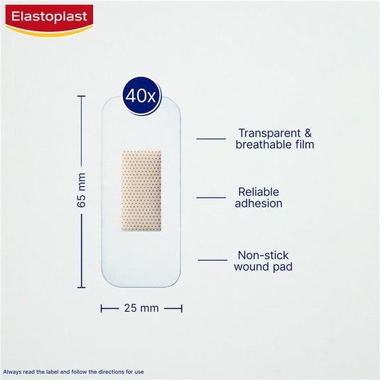 Elastoplast Aqua Protect Waterproof Strip 40 Pack