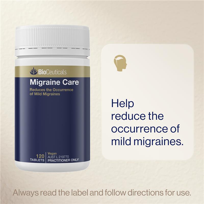 Load image into Gallery viewer, BioCeuticals Migraine Care 120 Tablets
