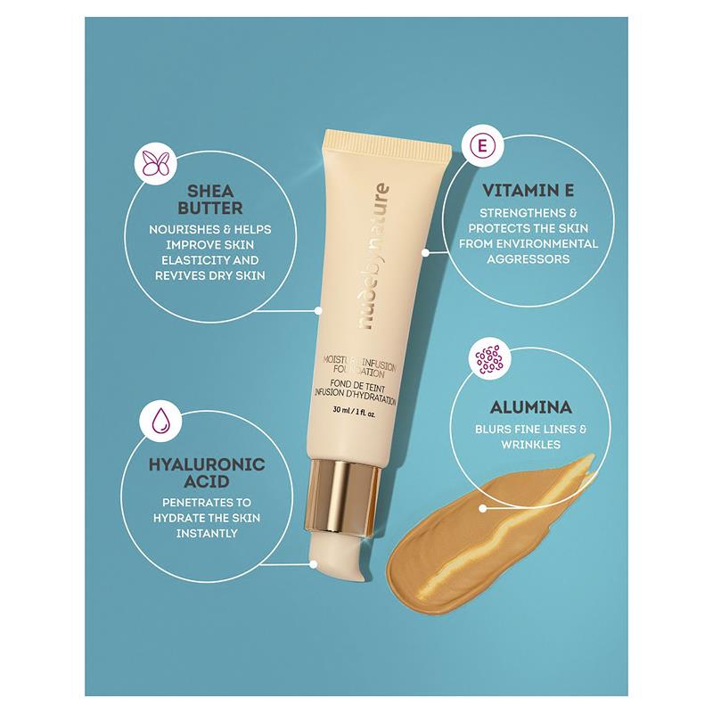 Load image into Gallery viewer, Nude by Nature Moisture Infusion Foundation 30ml N4 Silky Beige
