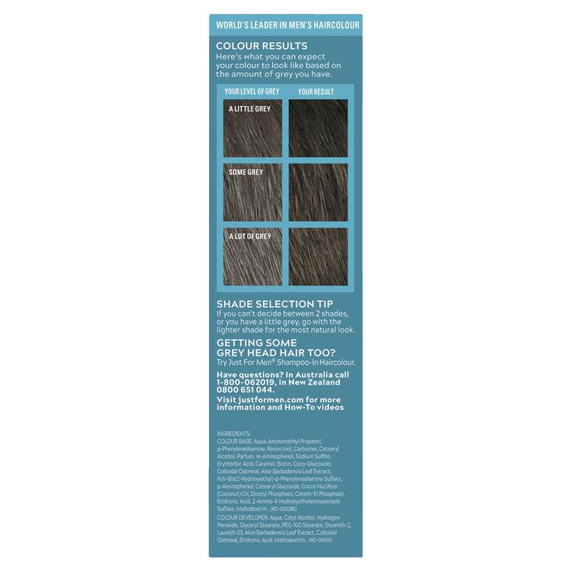 Load image into Gallery viewer, Just for Men Moustache &amp; Beard Colour M-45 Dark Brown
