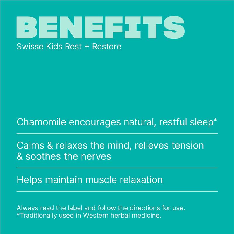 Load image into Gallery viewer, Swisse Kids Rest &amp; Restore 60 Tablets
