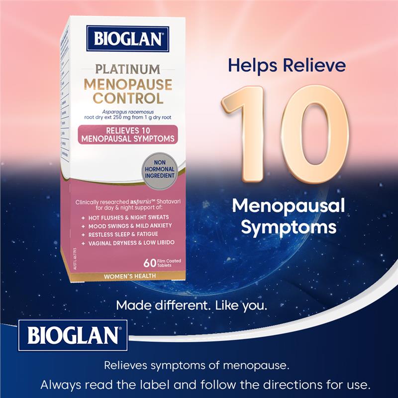 Load image into Gallery viewer, Bioglan Platinum Menopause Control 60 Capsules
