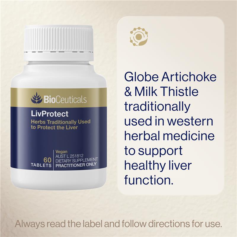 Load image into Gallery viewer, BioCeuticals LivProtect 60 Tablets
