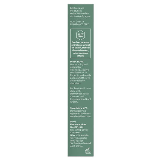 Dermaveen Face Moisture Bright Eye Cream 15ml