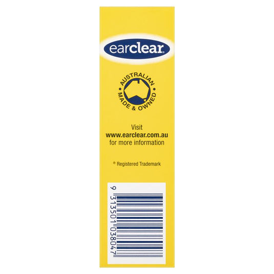 EarClear Ear Ache Relief Drops 15mL - Effective Relief of Ear Pain