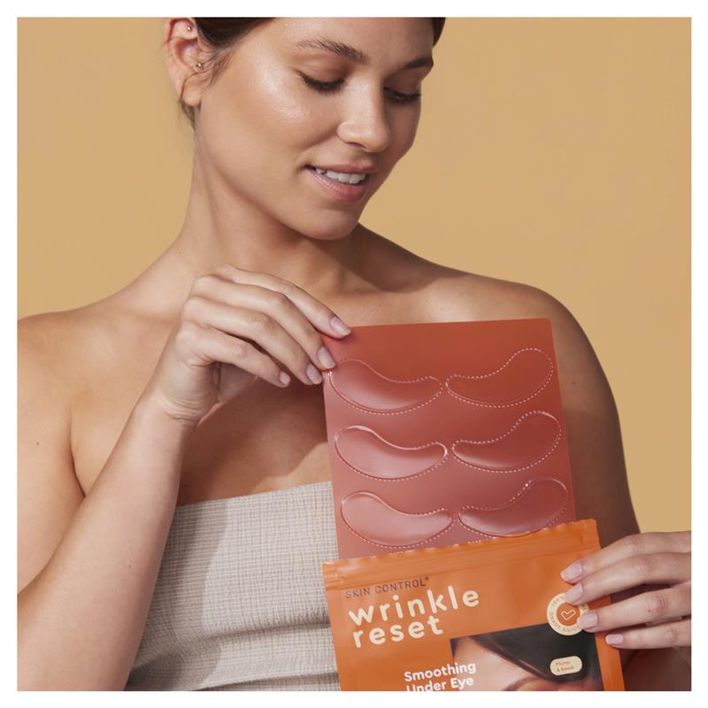 Load image into Gallery viewer, Skin Control Wrinkle Reset Smoothing Under Eye Patches 6 Pack
